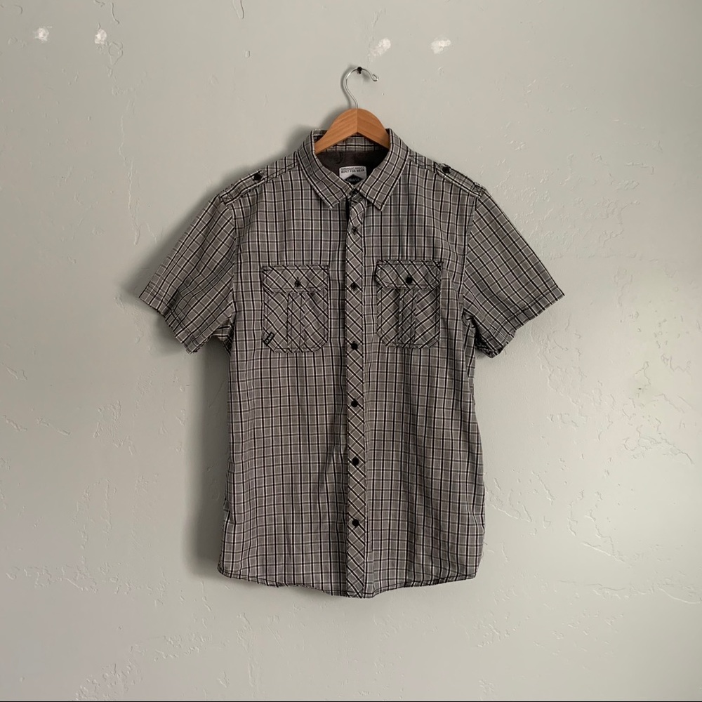 MEN’s Button Down Short Sleeve